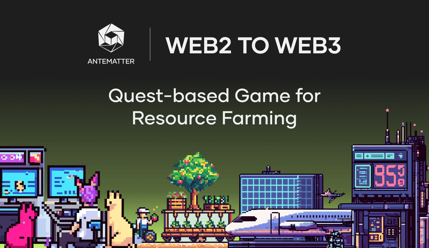 From Web2 to Web3: Quest-based game for resource farming